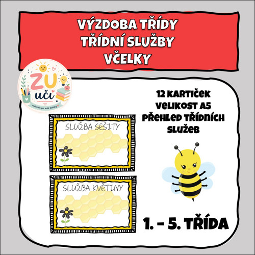 Výzdoba třídy - Služby - Včelky — foto 1