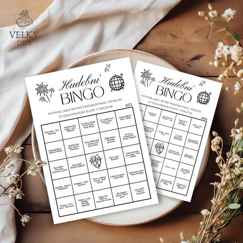 Svatební bingo - hudební — foto 1