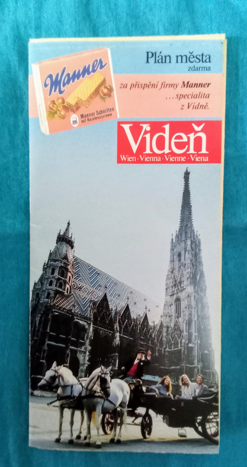 Vídeň - mapa