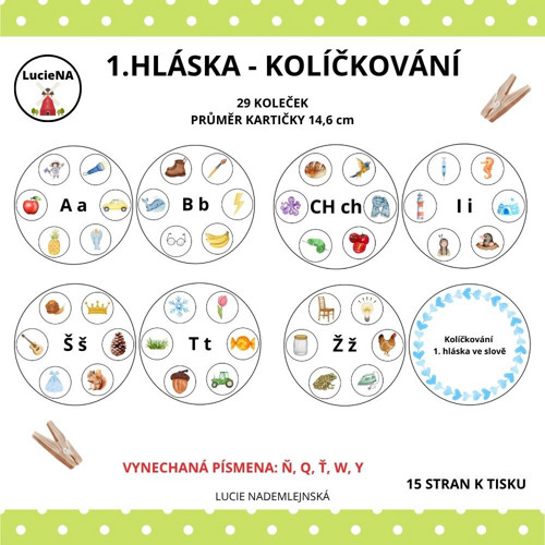 1. hláska kolíčkování — foto 1