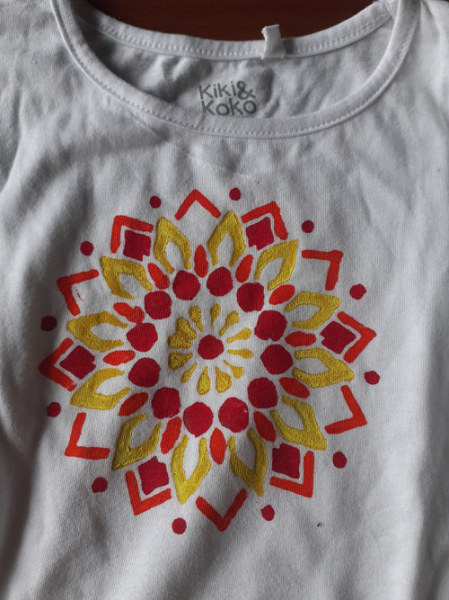 Mandala tričko vel. 122 B