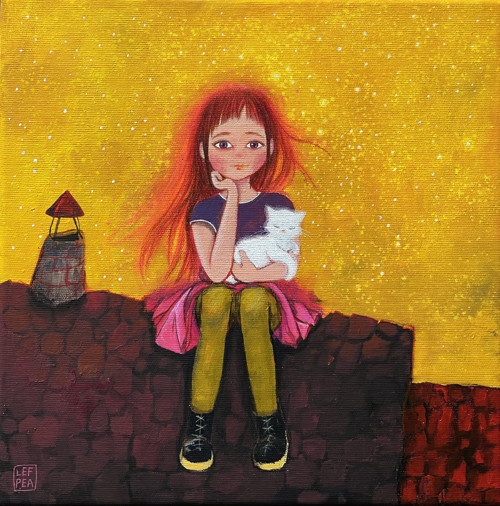 Na střeše - 30x30cm — foto 1