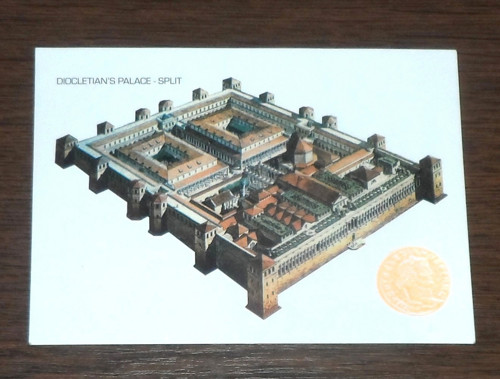 Čistá POHLEDNICE • Diokleciánův palác, Split — foto 1
