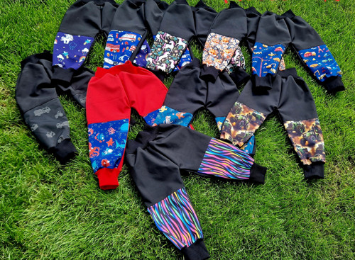 Softshell s fleecem mix