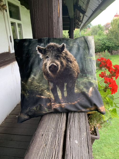 Divočák - povlak na polštář