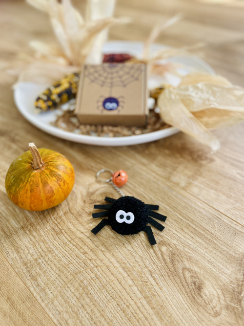 Klíčenka Halloween PAVOUČEK