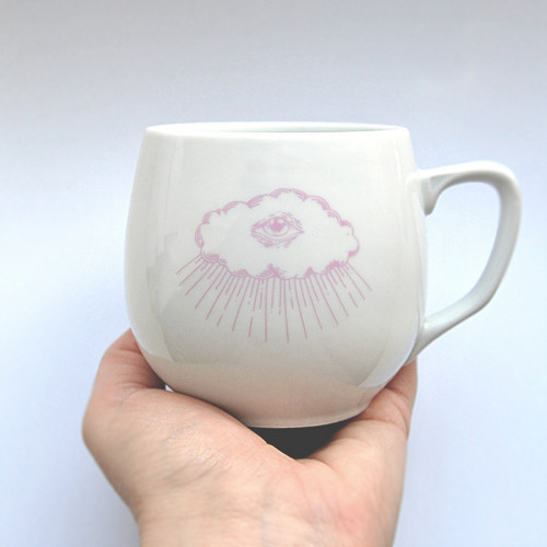 Hrnek porcelánový "božské oko"
