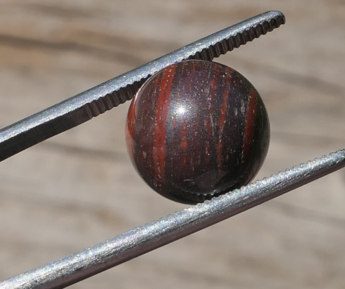 Kulička 10 mm - tygří ruda V1281