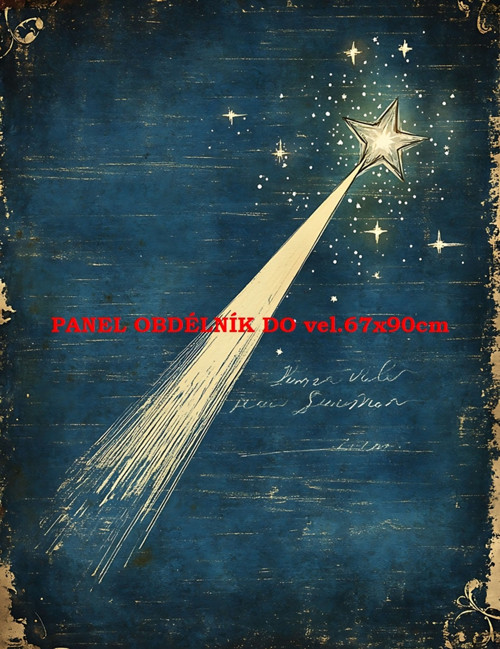 Bavlněný panel 7x10 cm — foto 1