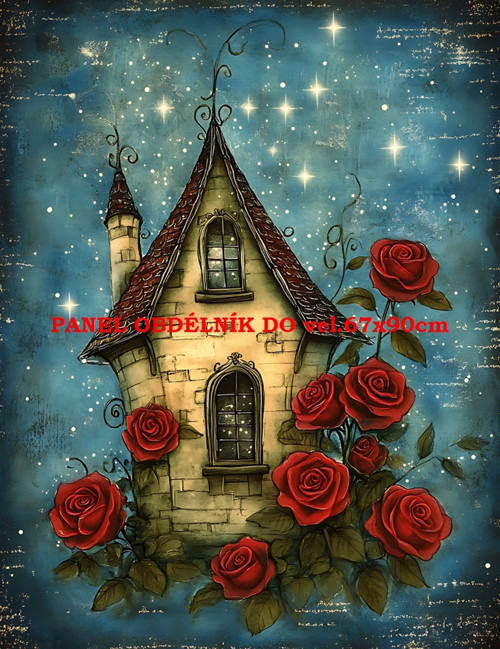 Bavlněný panel 7x10 cm — foto 1