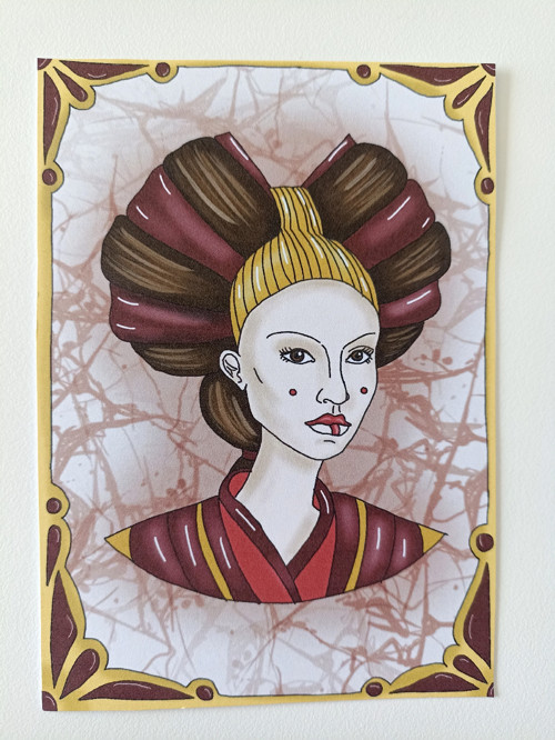 Královna 3 - print A6