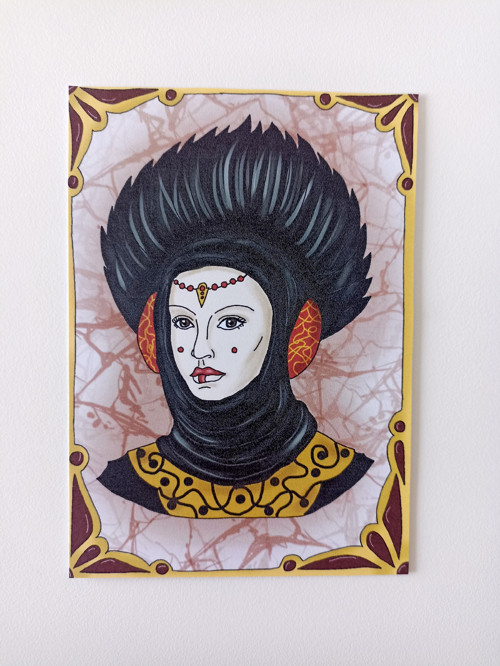Královna 4 - print A6