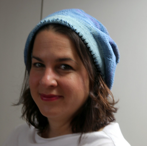 Baret modrý