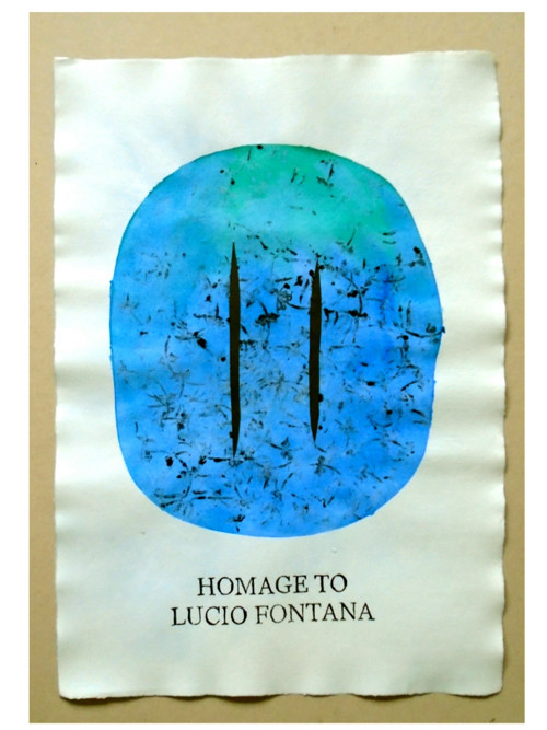Homage To Lucio Fontana
