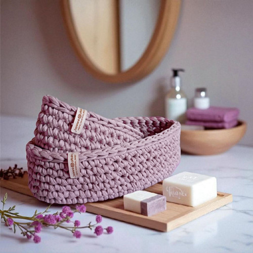 Háčkované košíky | Meghan | Plexi
