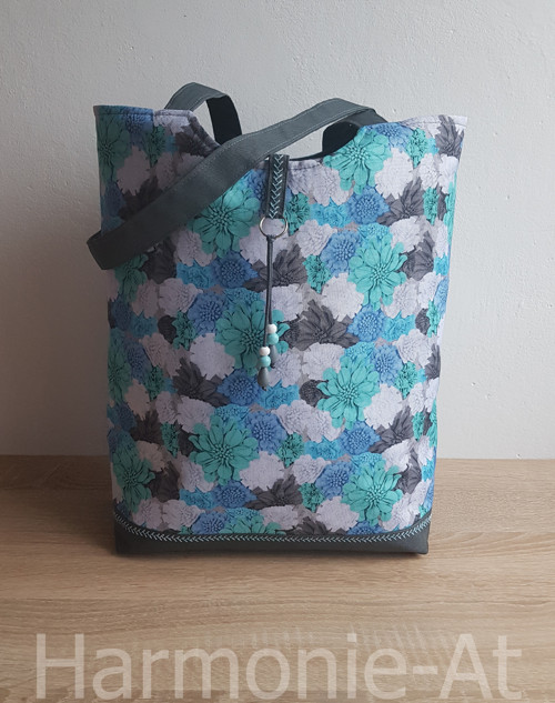 Kabelka,taška - něžná flora