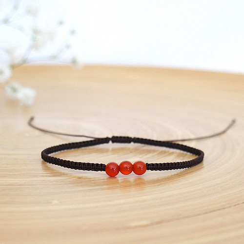 Shamballa náramek Lovely // karneol