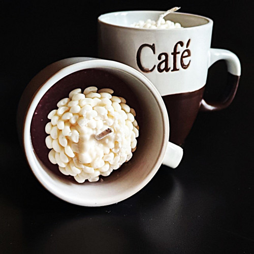 Hrníčková sójová svíčka - Caffè crema