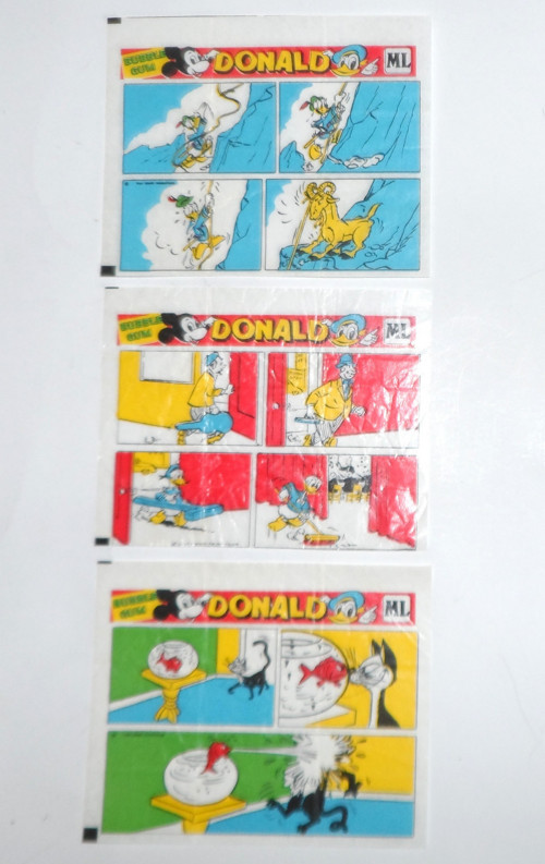 3x OBAL od žvýkačky Donald • ML / Maple Leaf — foto 1
