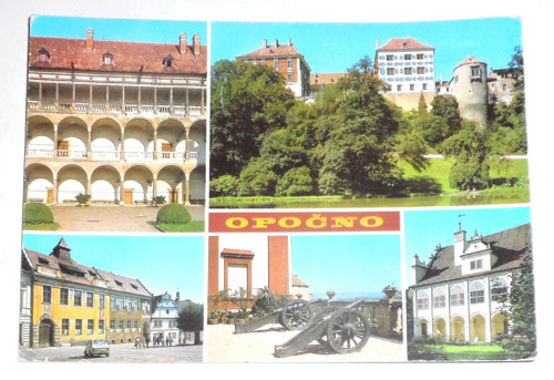 POHLEDNICE • Opočno, 1986