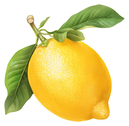 UV samolepka citron 9x8 cm — foto 1