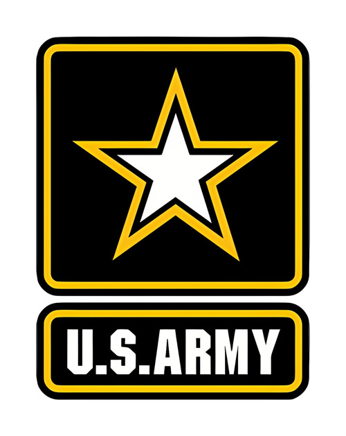 UV samolepka U.S. Army 7x6 cm