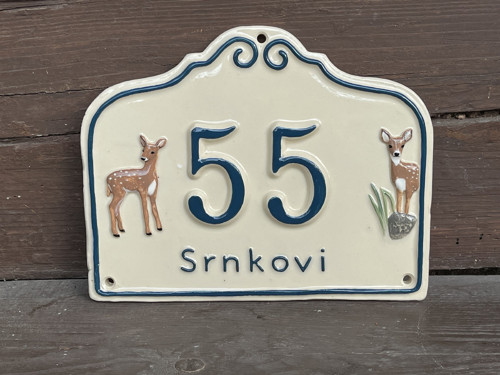 Domovní číslo Srnky