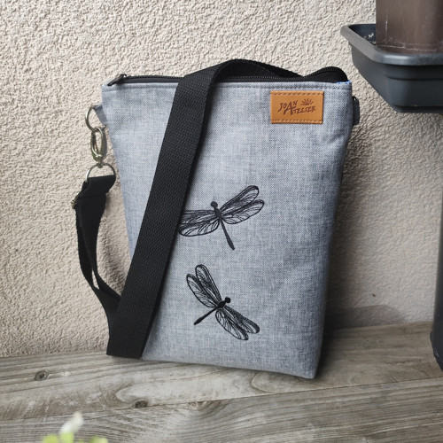 Háta, crossbody taštička - Vážky 1