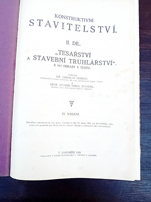 Konstruktivní stavitelství Tesařství