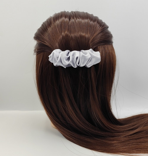 Spona do vlasů scrunchie silver — foto 1