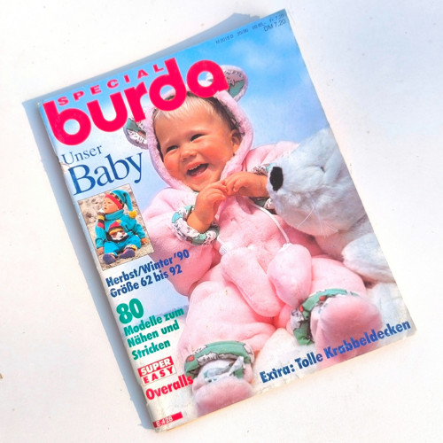Burda Speciál Unser Baby 1990 — foto 1