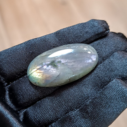 Labradorit, ID 5115, 40x21 mm - výprodej