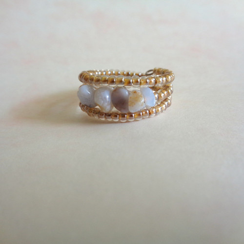 Prstýnek ,,S chalcedonem" — foto 1