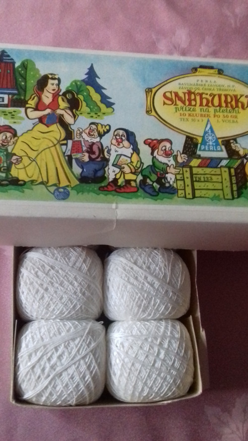 Příze Sněhurka — foto 1