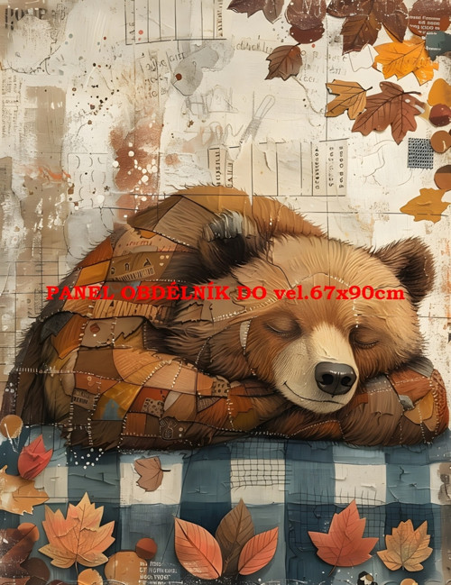 Bavlněný panel 7x10 cm