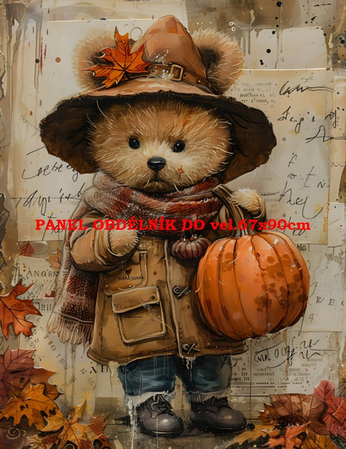 Bavlněný panel 7x10 cm