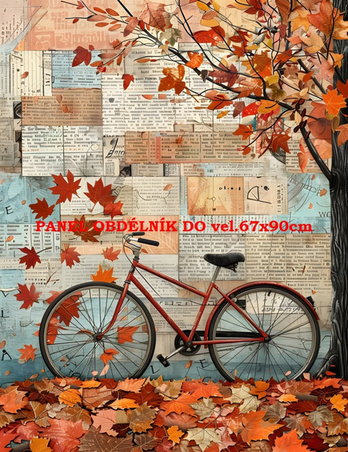 Bavlněný panel 7x10 cm — foto 1