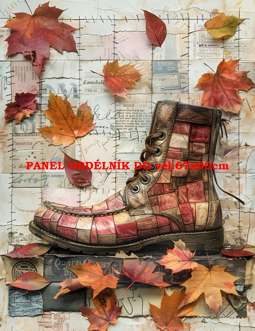 Bavlněný panel 7x10 cm — foto 1