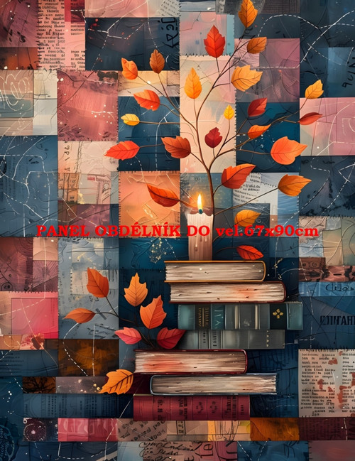 Bavlněný panel 7x10 cm