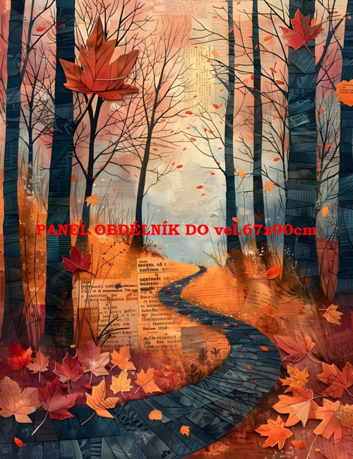 Bavlněný panel 7x10 cm