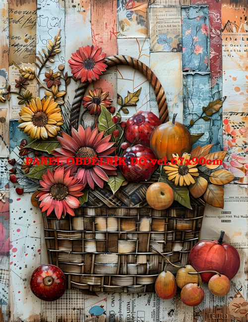 Bavlněný panel 7x10 cm