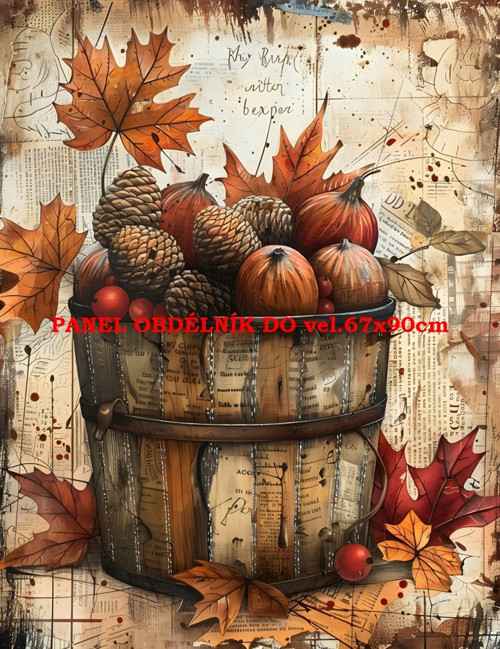 Bavlněný panel 7x10 cm