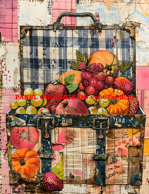 Bavlněný panel 7x10 cm — foto 1