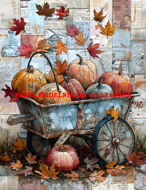 Bavlněný panel 7x10 cm