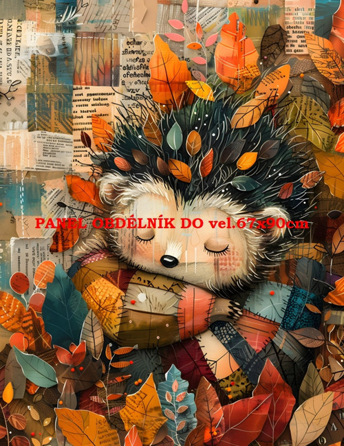 Bavlněný panel 7x10 cm