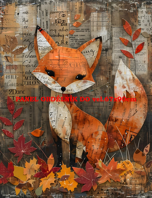 Bavlněný panel 7x10 cm