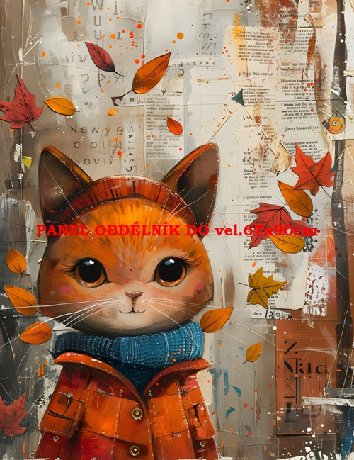 Bavlněný panel 7x10 cm