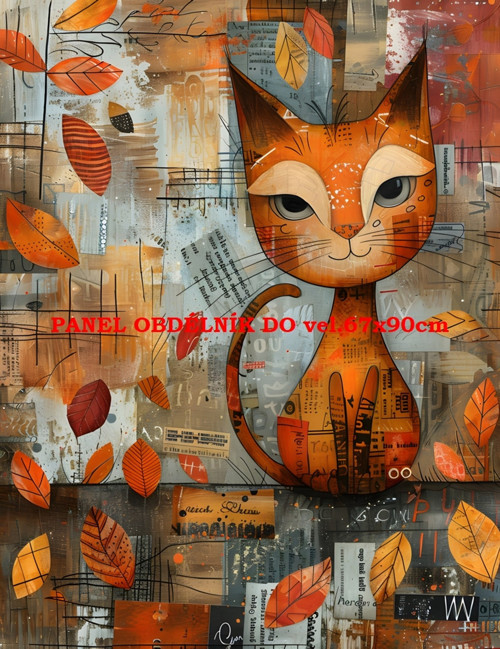 Bavlněný panel 7x10 cm