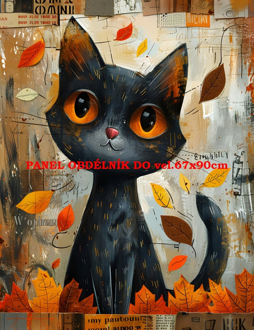Bavlněný panel 7x10 cm