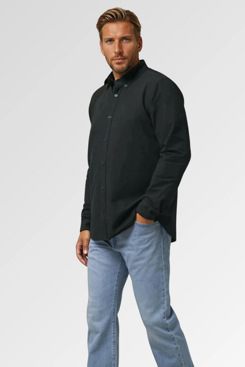 Pánská košile s dlouhým rukávem | Oxford
